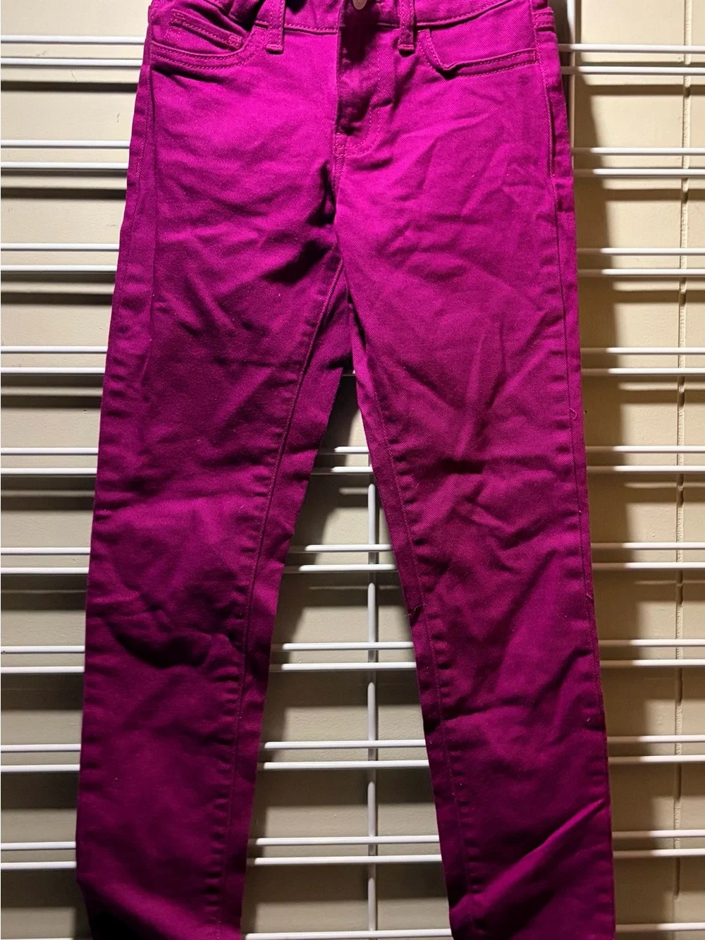 Gap Girls Magenta Skinny Jeans size 8